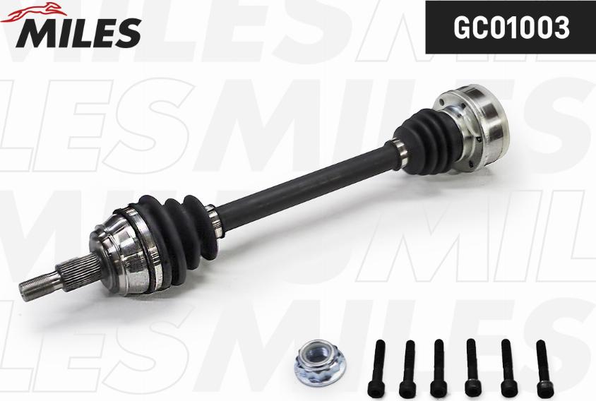Miles GC01003 - Приводний вал autozip.com.ua