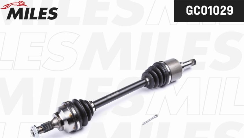 Miles GC01029 - Приводний вал autozip.com.ua