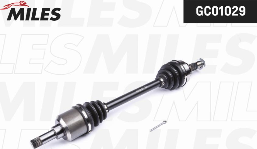 Miles GC01029 - Приводний вал autozip.com.ua