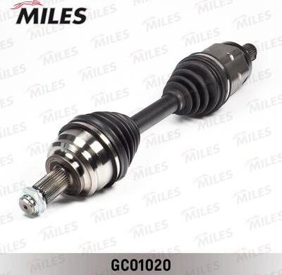 Miles GC01020 - Приводний вал autozip.com.ua