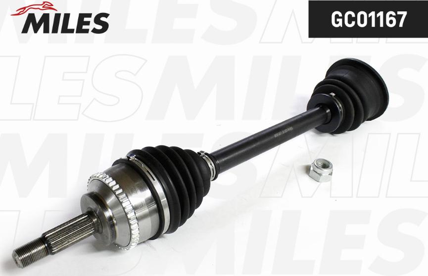 Miles GC01167 - Приводний вал autozip.com.ua