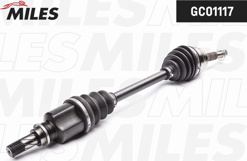 Miles GC01117 - Приводний вал autozip.com.ua