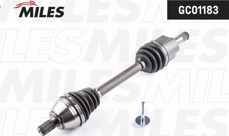 Miles GC01183 - Приводний вал autozip.com.ua