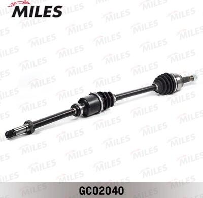 Miles GC02040 - Приводний вал autozip.com.ua
