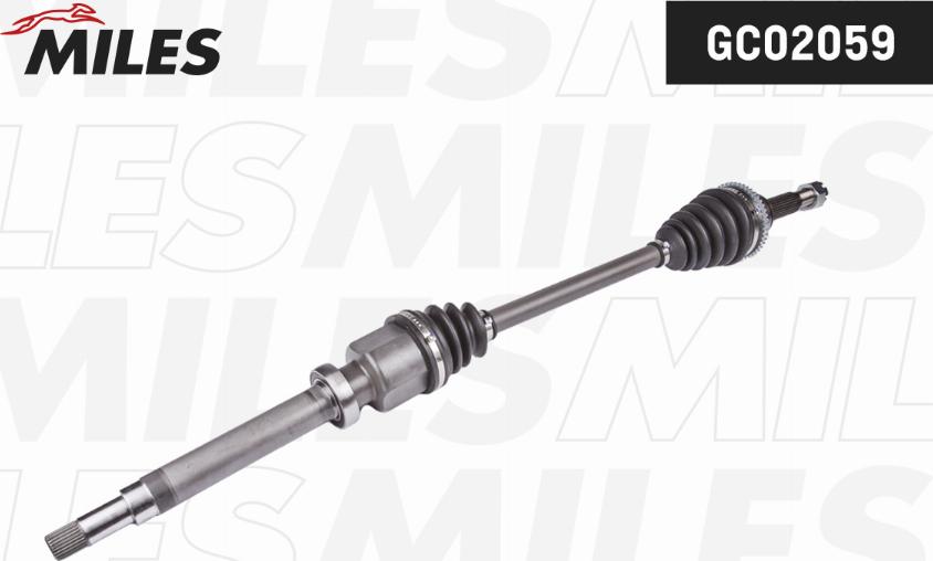 Miles GC02059 - Приводний вал autozip.com.ua