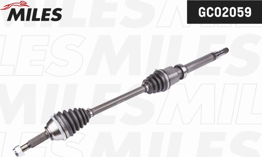 Miles GC02059 - Приводний вал autozip.com.ua