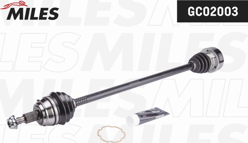 Miles GC02003 - Приводний вал autozip.com.ua
