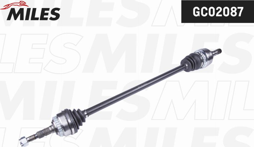 Miles GC02087 - Приводний вал autozip.com.ua