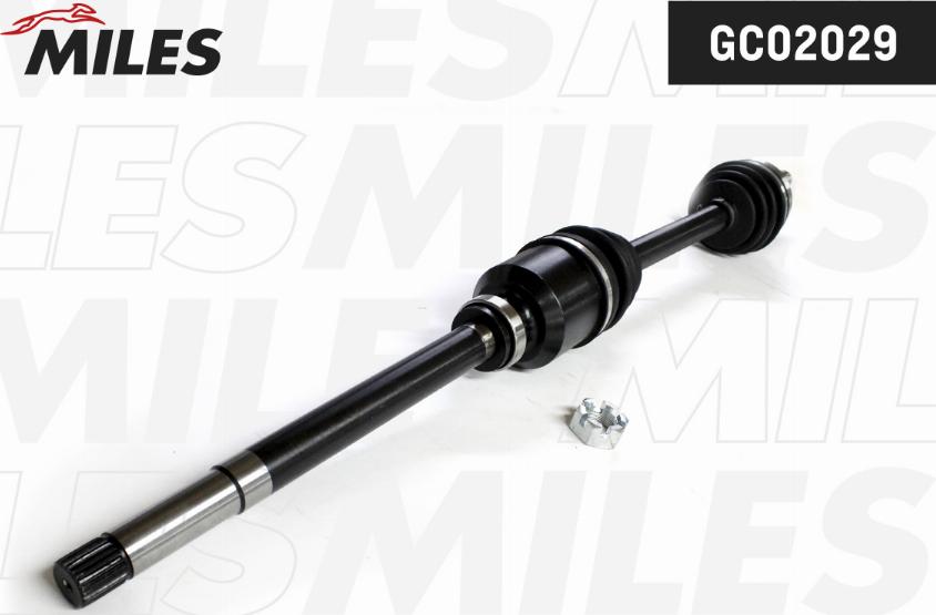 Miles GC02029 - Приводний вал autozip.com.ua