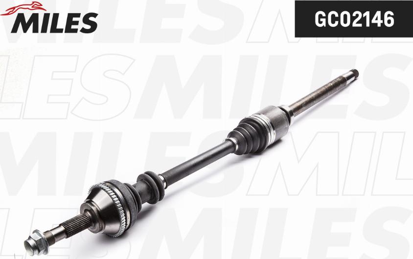 Miles GC02146 - Приводний вал autozip.com.ua