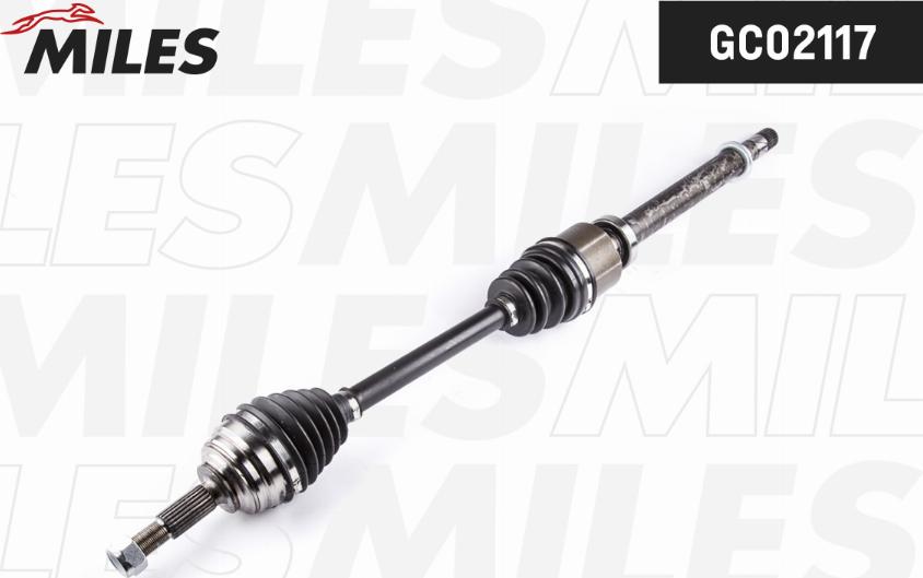 Miles GC02117 - Приводний вал autozip.com.ua