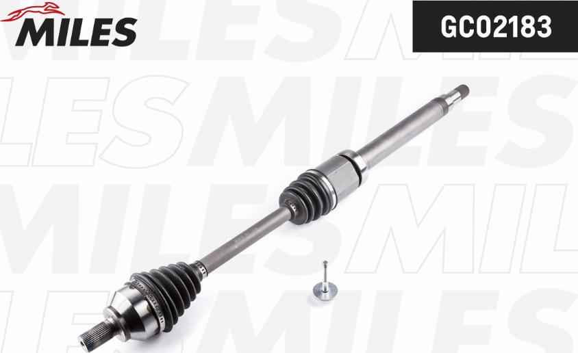 Miles GC02183 - Приводний вал autozip.com.ua