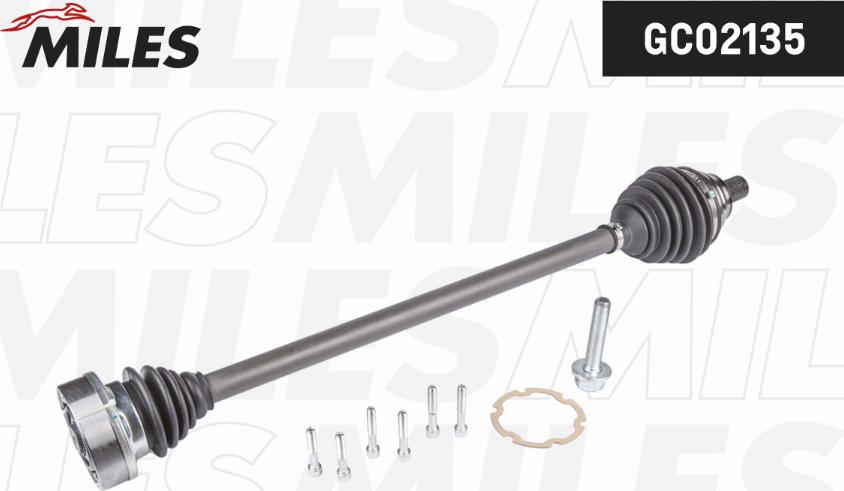 Miles GC02135 - Приводний вал autozip.com.ua