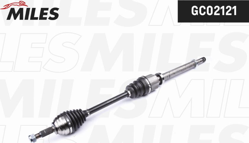 Miles GC02121 - Приводний вал autozip.com.ua