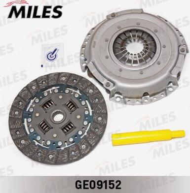 Miles GE09152 - Комплект зчеплення autozip.com.ua