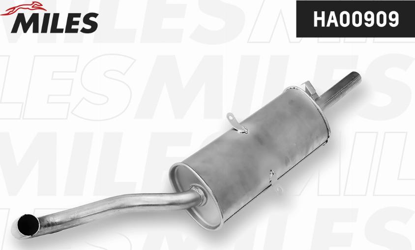 Miles HA00909 - Глушник вихлопних газів кінцевий autozip.com.ua