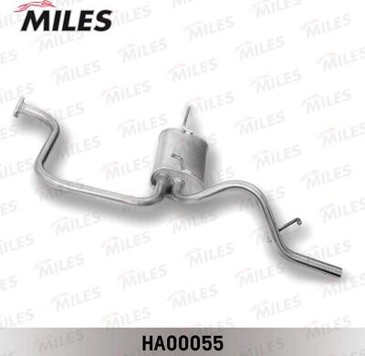 Miles HA00055 - Глушник вихлопних газів кінцевий autozip.com.ua