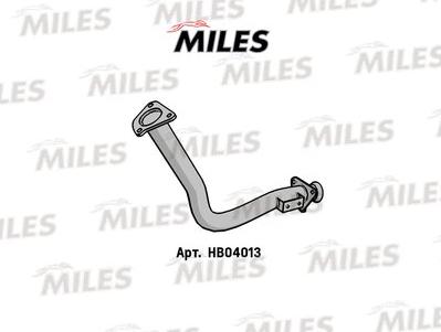 Miles HB04013 - Труба вихлопного газу autozip.com.ua