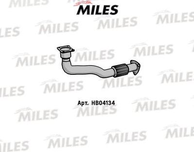 Miles HB04134 - Труба вихлопного газу autozip.com.ua