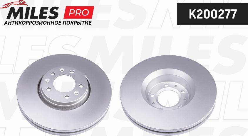 Miles K200277 - Гальмівний диск autozip.com.ua