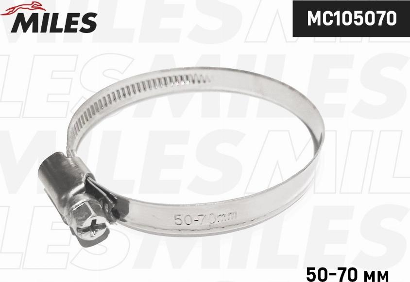 Miles MC105070 - Затискача хомут autozip.com.ua