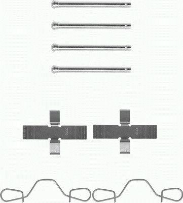 Mintex MBA982 - Комплектуючі, колодки дискового гальма autozip.com.ua