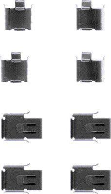 Mintex MBA1171 - Комплектуючі, колодки дискового гальма autozip.com.ua