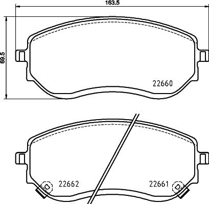 Mintex MDB4082 - Гальмівні колодки, дискові гальма autozip.com.ua