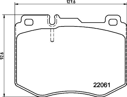 Mintex MDB4037 - Гальмівні колодки, дискові гальма autozip.com.ua