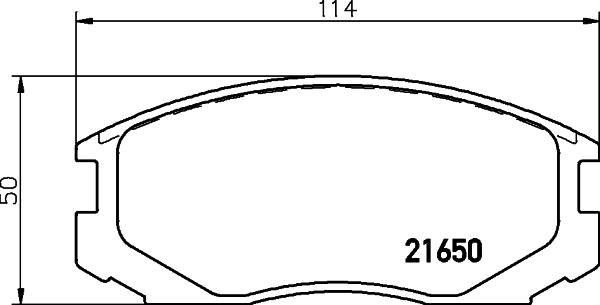 Mintex MDB1495 - Гальмівні колодки, дискові гальма autozip.com.ua