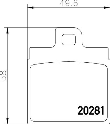 Mintex MDB1090 - Гальмівні колодки, дискові гальма autozip.com.ua