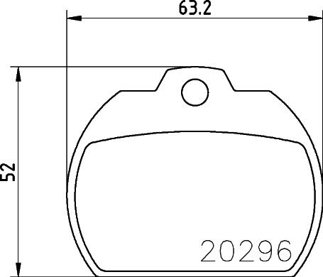 Mintex MDB1080 - Гальмівні колодки, дискові гальма autozip.com.ua