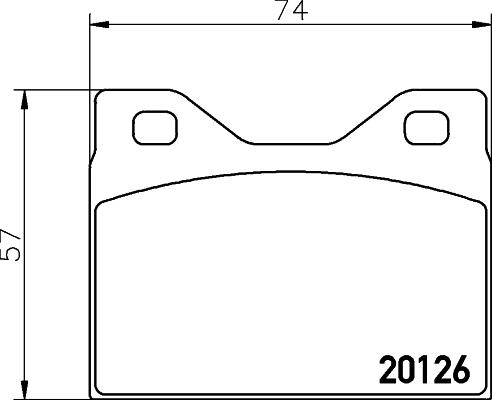 Mintex MDB1030 - Гальмівні колодки, дискові гальма autozip.com.ua