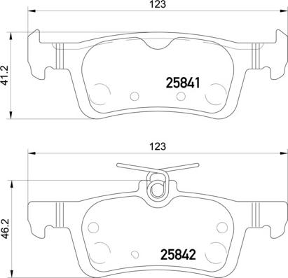 Mintex MDB3413 - Гальмівні колодки, дискові гальма autozip.com.ua