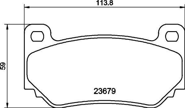 Mintex MDB2176 - Гальмівні колодки, дискові гальма autozip.com.ua