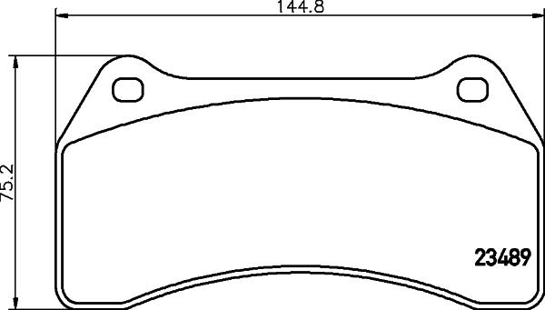 Mintex MDB2220 - Гальмівні колодки, дискові гальма autozip.com.ua