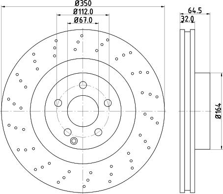 Mintex MDC1915 - Гальмівний диск autozip.com.ua