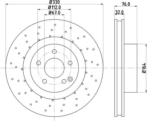 Mintex MDC1425 - Гальмівний диск autozip.com.ua