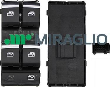 Miraglio 121/ADP76003 - Вимикач, стеклолод'емнік autozip.com.ua