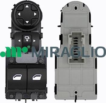 Miraglio 121/PGB76003 - Вимикач, стеклолод'емнік autozip.com.ua