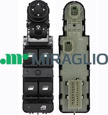 Miraglio 121/PGB76002 - Вимикач, стеклолод'емнік autozip.com.ua