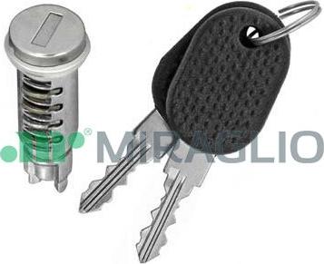 Miraglio 80/1018F - Циліндр замка autozip.com.ua