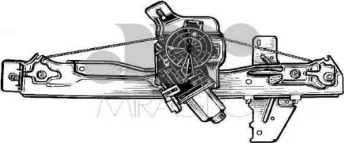 Miraglio 30/1218 - Підйомний пристрій для вікон autozip.com.ua