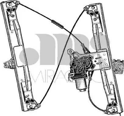 Miraglio 30/1217 - Підйомний пристрій для вікон autozip.com.ua
