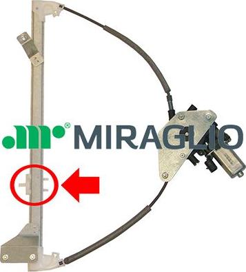 Miraglio 30/7147 - Підйомний пристрій для вікон autozip.com.ua