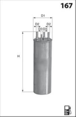 MISFAT M692 - Паливний фільтр autozip.com.ua
