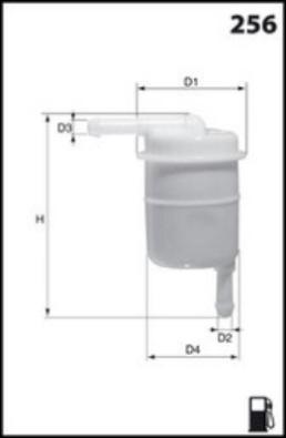 MISFAT E112 - Паливний фільтр autozip.com.ua