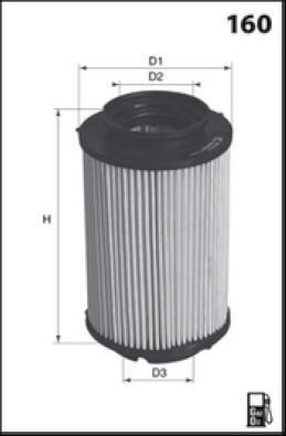 MISFAT F177 - Паливний фільтр autozip.com.ua
