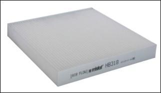 MISFAT HB318 - Фільтр, повітря у внутрішній простір autozip.com.ua