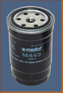 MISFAT M443 - Паливний фільтр autozip.com.ua